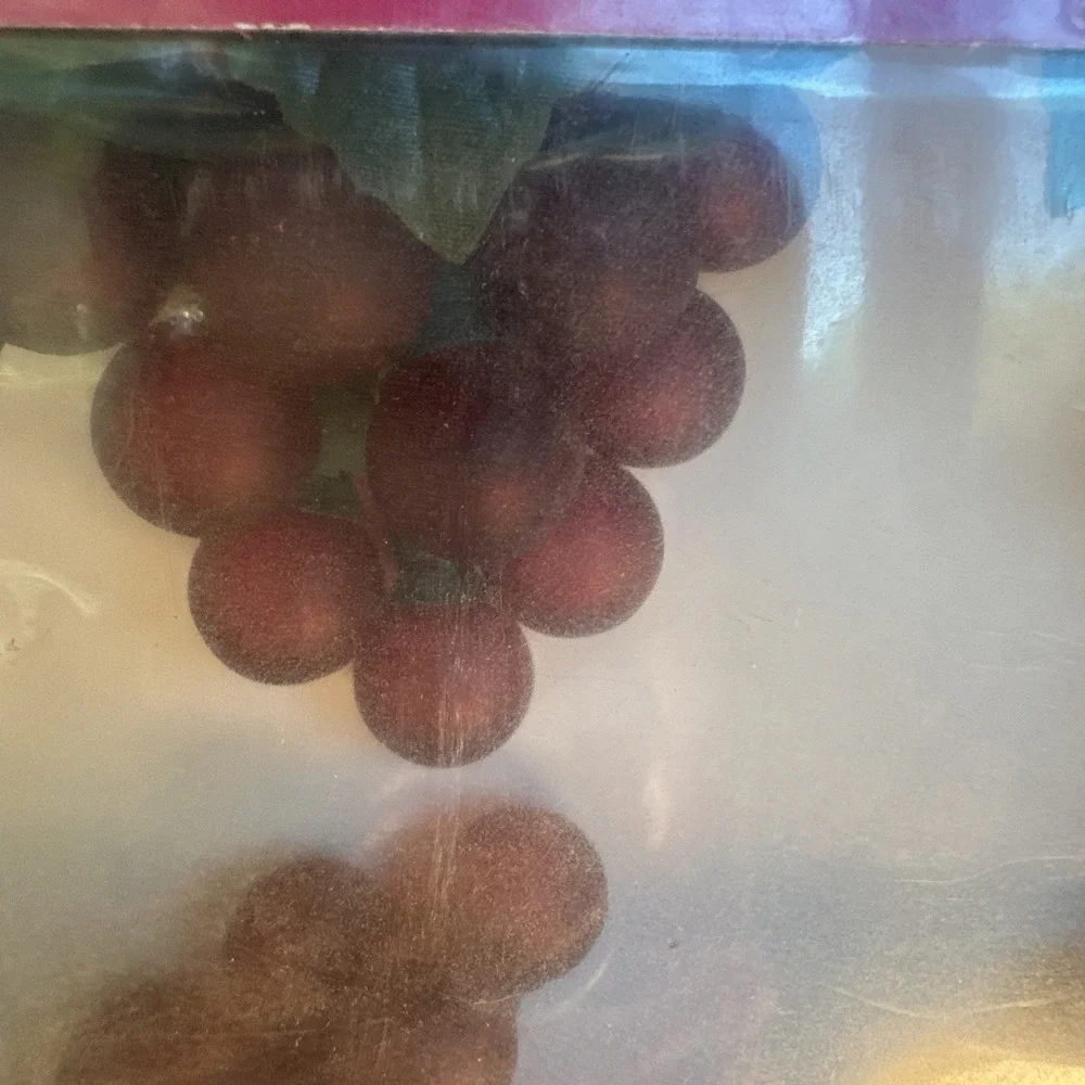 Vintage Red Grape Cluster Lights Indoor/Outdoor 6 Clusters New Sealed Box 2 Pack